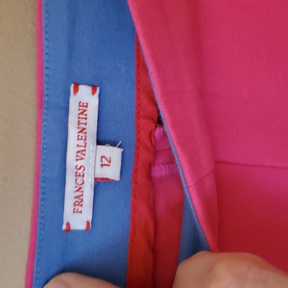 Frances Valentine Lucy Pants In Pink Size 12 - Picture 4 of 9
